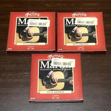 Martin M140 통기타 줄 라이트 게이지 어쿠스틱 기타 세트 2