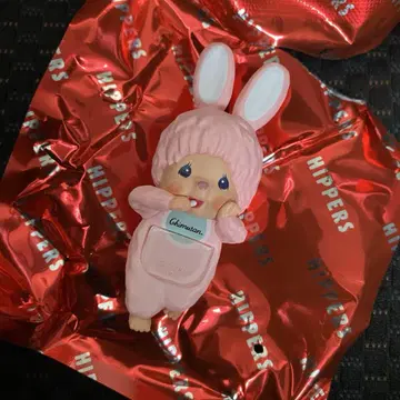 HIPPERS Monchhichi 몽치치 히퍼스 침탄 핑크