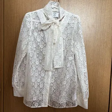 jouetie 리본 타이 블라우스