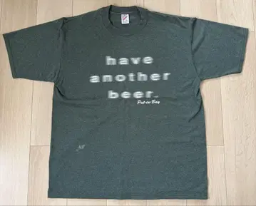 90s have another beer 모션 블레 문자 T셔츠
