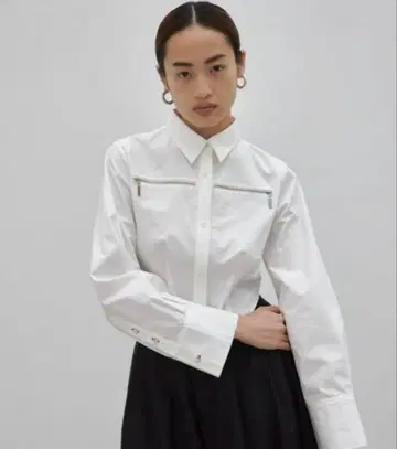 jose moon ZIP SHIRT 화이트