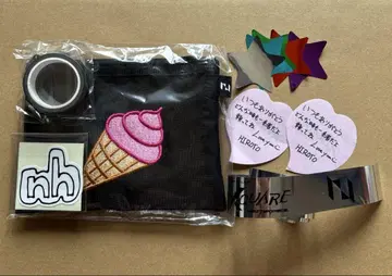 INI XQUARE MASTERPIECE 캡슐 토이 파우치 니시 히로토