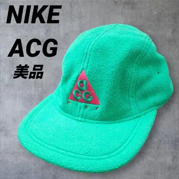 새상품급 NIKE 나이키 ACG 플리스 캡 그린 단종 모델 레어