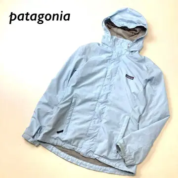 patagonia 마운틴 후드티 나일론 자켓 라이트 블루