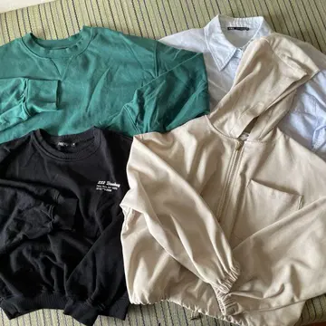 ZARA 상의 x 4 바지 x 3 세트 S 사이즈 XS 사이즈