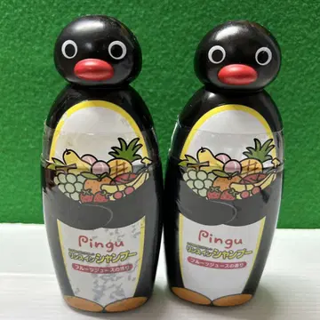미개봉 Pingu 펭귄형 후르츠 소스 2개 세트 내용물 포함
