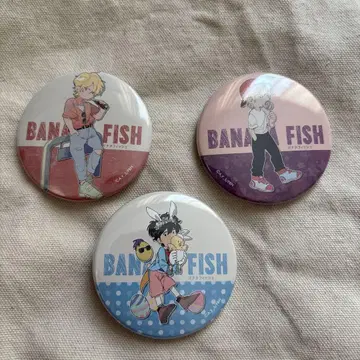 BANANAFISH 바나나 피쉬 캔뱃지 아쉬 에이지