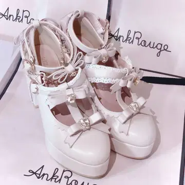 LIZLISA 3연 리본 스트랩 핑크 펌프스