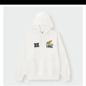 HONDA HRC 후드티 00 WHITE L GU