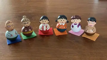 마루코는 아홉살(치비 마루코짱) 오키아가리 코보시 6개 세트