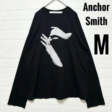 Anchor Smith 앵커 스미스 롱티 블랙 긴팔 프린트 [ M ]