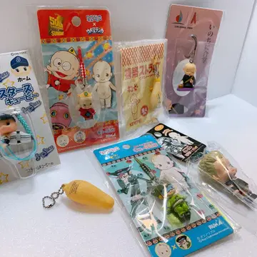 헤이세이 레트로 큐피 스트랩 묶음 판매 Kewpie