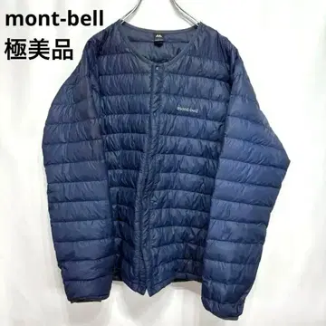 컨디션 최상 montbell 몽벨 스페리오 이너 다운 자켓 네이비