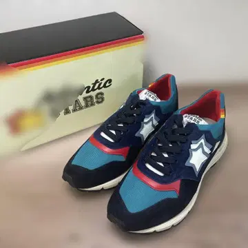 Atlantic STARS 새상품 스니커즈 25cm 네이비 x 블루