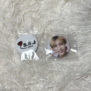 시손 준 SSJ 2025.09.15 캔 배지 캔뱃지