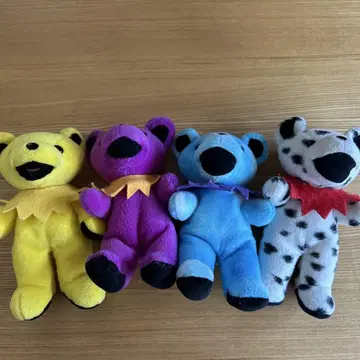 컬러풀 곰 봉제 인형 세트