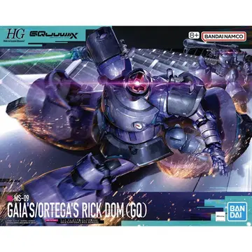 HG 1/144 릭 돔 가이아기/오르테가기 건담 지크 액스 새상품