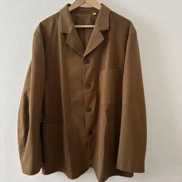 UNIQLO U 플란넬 워크 자켓 이지 와이드 팬츠 셋업