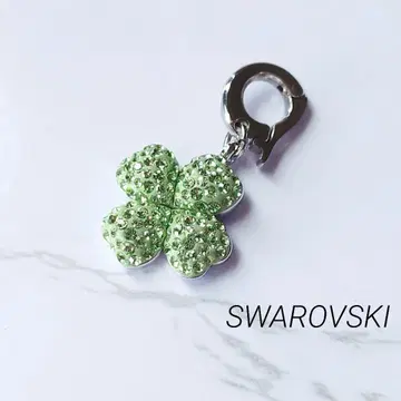 [ 새상품급 ] SWAROVSKI 스와로브스키 참 클로버 네잎클로버