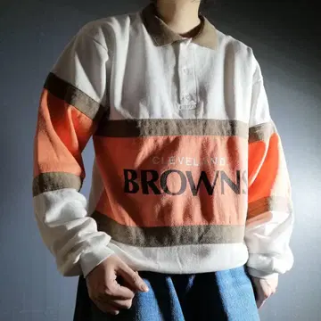 USA NFL 맨투맨 Cleaveland Browns 브라운즈