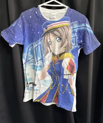 와타나베 요 T셔츠 happy party train M사이즈 러브 라이브