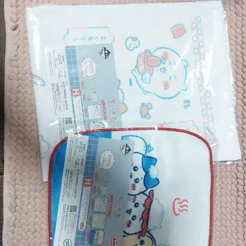 치이카와 (먼작귀) 제일복권 H상 패브릭 컬렉션 타월 2장 세트입니다.