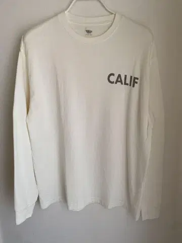 론 헤르만 CALIF 긴팔 T셔츠 화이트