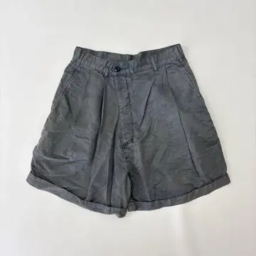 OUTIL PANTALON CONLIE 제품 염색 와이드 숏 팬츠