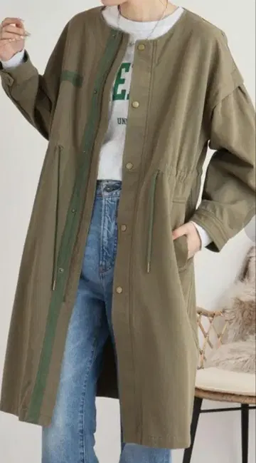 FUNALIVE 노카라 모즈 코트