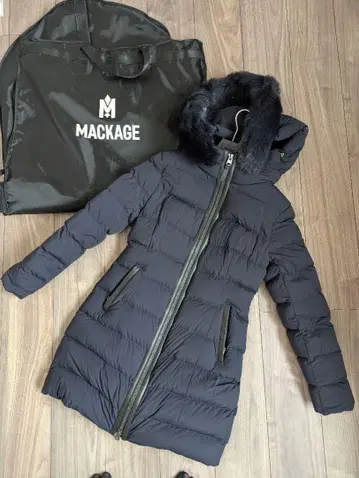 MACKAGE cella 다운 자켓 S 네이비