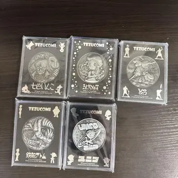 테즈코미 특제 캐릭터 메달 5개 세트