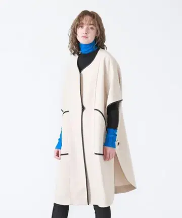 러블레스 파이핑 오버 베스트 아우터