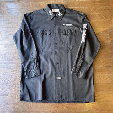 Dickies 디키즈 커스텀 워크 셔츠 BOBCAT 구제 의류