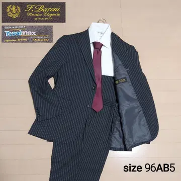 컨디션 최상 F.Baroni x Tessimax 수트 스트라이프 AB5