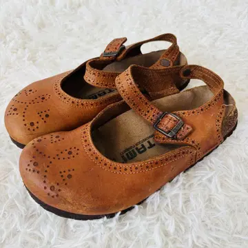 타타미 BIRKENSTOCK 사보 샌들 가죽 브라운 23.5cm