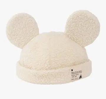 Disney 디즈니 리조트 미키 귀 복슬복슬 보아캡