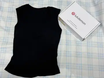 lululemon 블랙 탱크탑