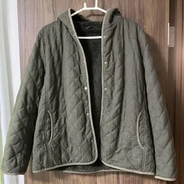 보아 안감 퀼팅 자켓 XL