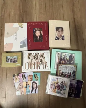 IZ*ONE 앨범 세트 트레이딩 카드 포함