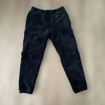 블랙 플리스 조거 팬츠 M 사이즈