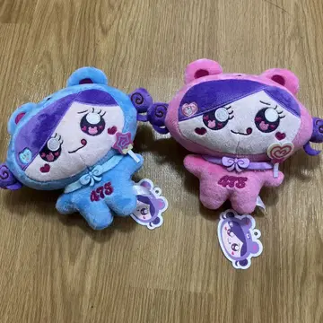 시나코짱 대형 봉제 인형 핑크 블루