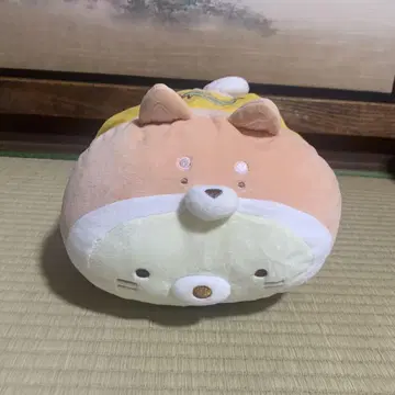 스미코구라시 고양이 강아지와 강아지 놀이 봉제 인형 약 30cm 제일복권