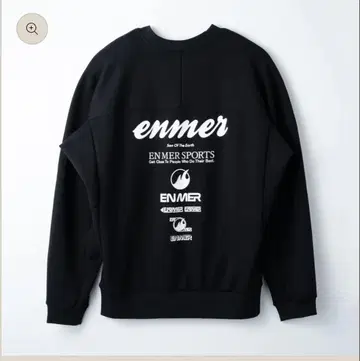 아사쿠라 카이 SPORTS MOVNG SWEAT SHIRT (BLACK)