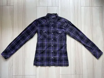 BEAMS 체크 셔츠 M 사이즈 남성용