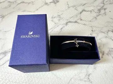 Swarovski 골드 팔찌 달과 별