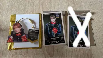 원엔 TETTA 에비라이 아크릴 키링 트레이딩 카드