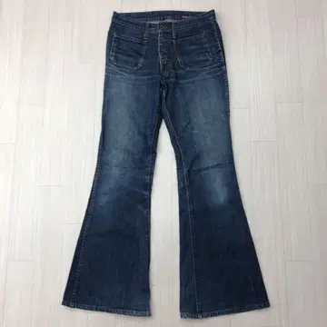 BRAPPERS 벨보텀 데님 팬츠 부츠컷 데님 팬츠 y2k