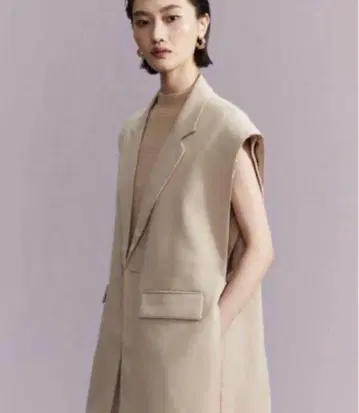 [새상품] H&M 슬리브리스 자켓