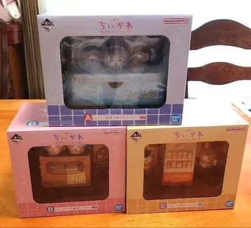 치이카와(먼작귀) 제일복권 피규어 박스 세트 A, B, C상 세트