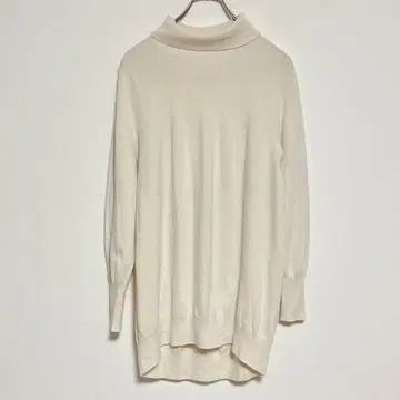 UNIQLO 캐시미어 100% 터틀넥 니트 스웨터 L 화이트